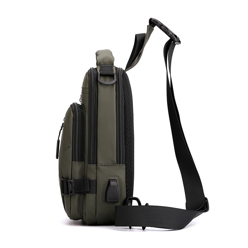 Crossbody Bags Men Multifunctional Backpack Shoulder Chest Bags